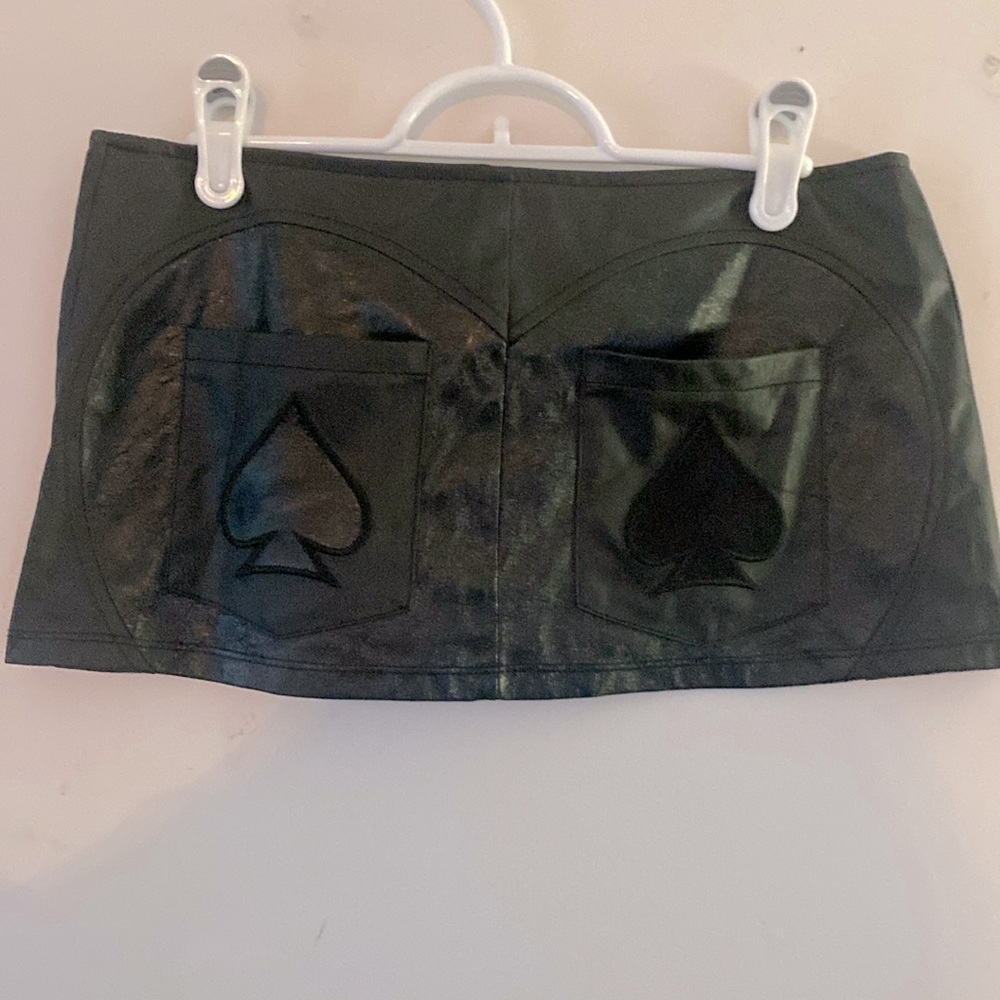LIPSERVICE FETISH latex micro mini skirt